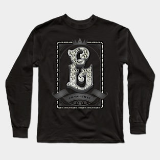 Letter E Long Sleeve T-Shirt